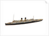 Waterline model; Miniature model by Reginald Carpenter