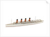 Waterline model; Miniature model by Reginald Carpenter