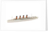 Waterline model; Miniature model by Reginald Carpenter