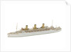 Waterline model; Miniature model by Reginald Carpenter