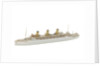 Waterline model; Miniature model by Reginald Carpenter