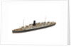 Waterline model; Miniature model by Reginald Carpenter