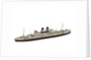 Waterline model; Miniature model by Reginald Carpenter