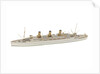 A waterline model of a passenger vessel by Reginald Carpenter