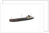 Waterline model; Miniature model by Reginald Carpenter