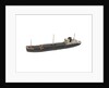 Waterline model; Miniature model by Reginald Carpenter
