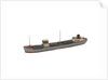 Waterline model; Miniature model by Reginald Carpenter
