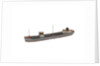 Waterline model; Miniature model by Reginald Carpenter