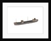 Waterline model; Miniature model by Reginald Carpenter
