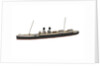 Waterline model; Miniature model by Reginald Carpenter