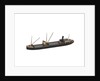 Waterline model; Miniature model by Reginald Carpenter