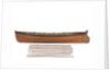 Full hull model; Plank-on-frame by unknown
