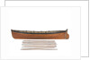 Full hull model; Plank-on-frame by unknown