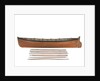 Full hull model; Plank-on-frame by unknown