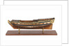 Model of the 'Rose' (1706), warship, sixth rate, sloop, 20 guns by unknown