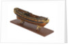 Model of the 'Rose' (1706), warship, sixth rate, sloop, 20 guns by unknown