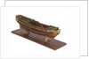 Model of the 'Rose' (1706), warship, sixth rate, sloop, 20 guns by unknown
