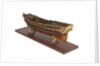 Model of the 'Rose' (1706), warship, sixth rate, sloop, 20 guns by Unknown