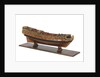 Contemporary full hull model of the 'Mordaunt' by unknown