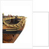Contemporary full hull model of the 'Mordaunt' by unknown