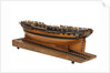 Model of a 36 gun frigate by unknown