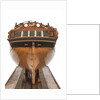 Model of a 36 gun frigate by unknown
