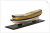 Model of the vessel 'Triton' (1697), warship, French, 42 guns by unknown