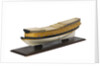 Model of the vessel 'Triton' (1697), warship, French, 42 guns by unknown