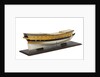 Model of the vessel 'Triton' (1697), warship, French, 42 guns by unknown