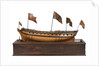 Model of the 'Mermaid' (1784), warship, frigate, 32 guns by George Stockwell