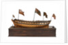 Model of the 'Mermaid' (1784), warship, frigate, 32 guns by George Stockwell