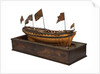 Model of the 'Mermaid' (1784), warship, frigate, 32 guns by George Stockwell