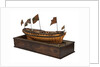 Model of the 'Mermaid' (1784), warship, frigate, 32 guns by George Stockwell