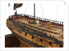 Model of the 'Mermaid' (1784), warship, frigate, 32 guns by George Stockwell