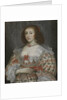 An unidentified young lady of the time of Charles I by English School