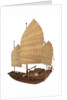 A model of a cargo vessel; Junk, Upper Yangtze by unknown