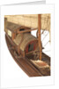 A model of a cargo vessel; Junk, Upper Yangtze by unknown
