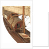 A model of a cargo vessel; Junk, Upper Yangtze by unknown