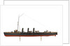 Warship and dispatch vessel 'Mogami' (1908) by Unknown