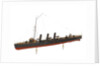 Warship and dispatch vessel 'Mogami' (1908) by unknown