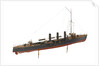 Warship and dispatch vessel 'Mogami' (1908) by unknown