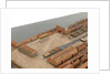 Topographical model of Chatham Dockyard, 1772-1774 by William Phillips