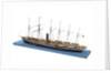 Ship model of the passenger/cargo vessel SS 'Great Britain' (1843) by Bassett-Lowke Ltd
