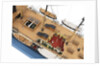 Ship model of the passenger/cargo vessel SS 'Great Britain' (1843) by Bassett-Lowke Ltd