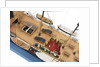 Ship model of the passenger/cargo vessel SS 'Great Britain' (1843) by Bassett-Lowke Ltd