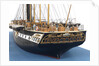 Ship model of the passenger/cargo vessel SS 'Great Britain' (1843) by Bassett-Lowke Ltd