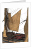 Model of a warship (1805), Frigate, 38 guns by unknown