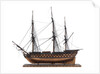 French warship, 80 guns by unknown