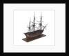 French warship, 80 guns by unknown