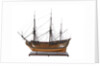 Model of First rate 100-gun warship 'Victory' (1737) by Unknown